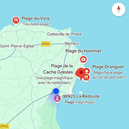 公寓 Les Nuits Du Cotentin *