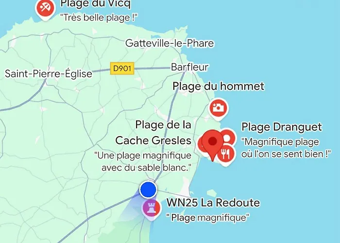 Apartamento Les Nuits Du Cotentin Meuble *